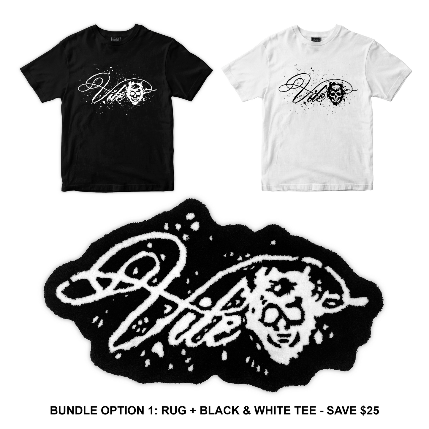 'VILE' SPLATTER LOGO BUNDLES