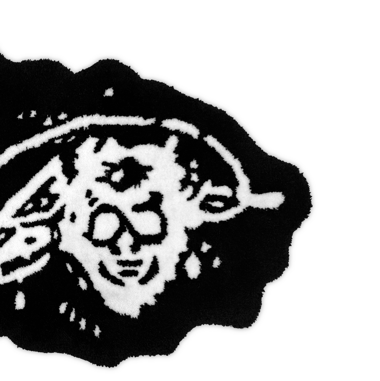 ‘VILE’ SPLATTER LOGO RUG