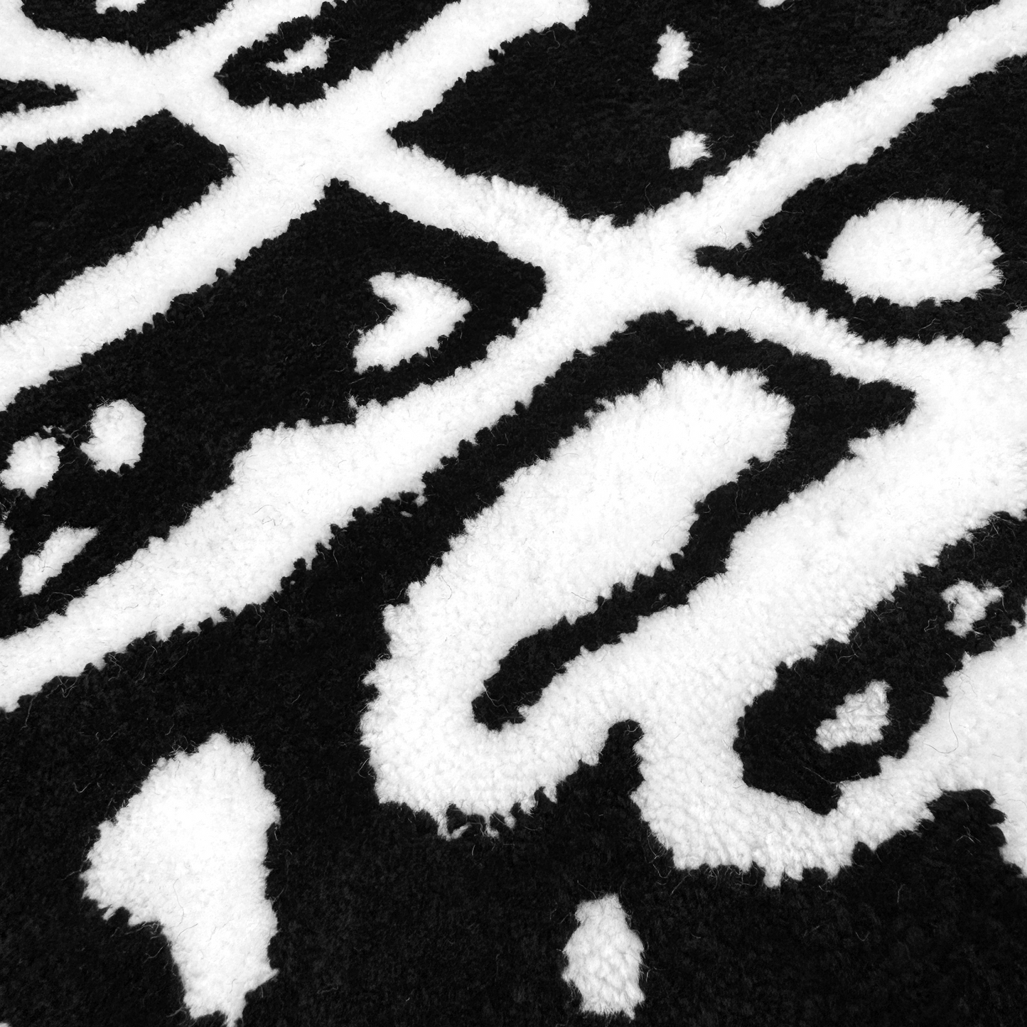 ‘VILE’ SPLATTER LOGO RUG