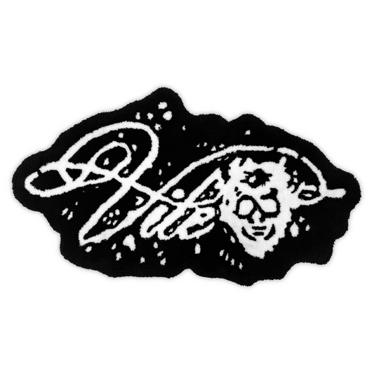‘VILE’ SPLATTER LOGO RUG